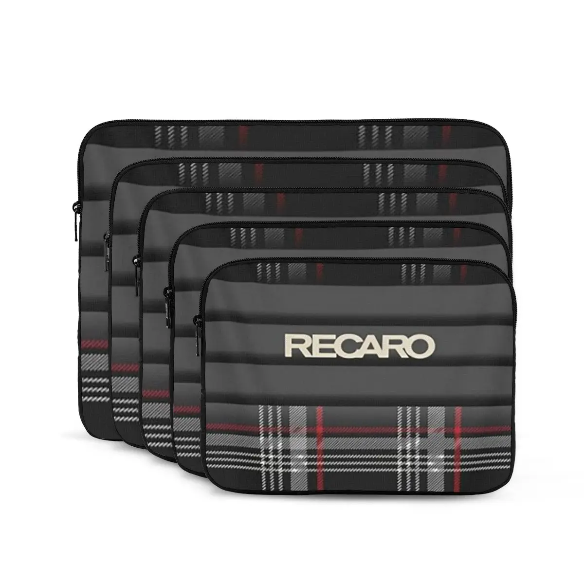 Tartan Plaid Recaros Notebook Laptop Bag Case Pouch For Macbook Air Pro Tablet Shockproof Case Bag