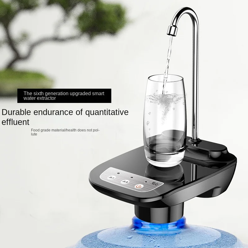 Wasser Flasche Pumpe Dispenser USB Lade Automatische Trinkwasser Pumpe Tragbare Elektrische Wasser Dispenser Haushaltsgeräte