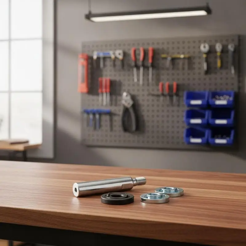 Angle Grinder Extension Shaft, 80mm Extension Rod Set, Polishing Machine Adapter, Rotary Extension Shaft