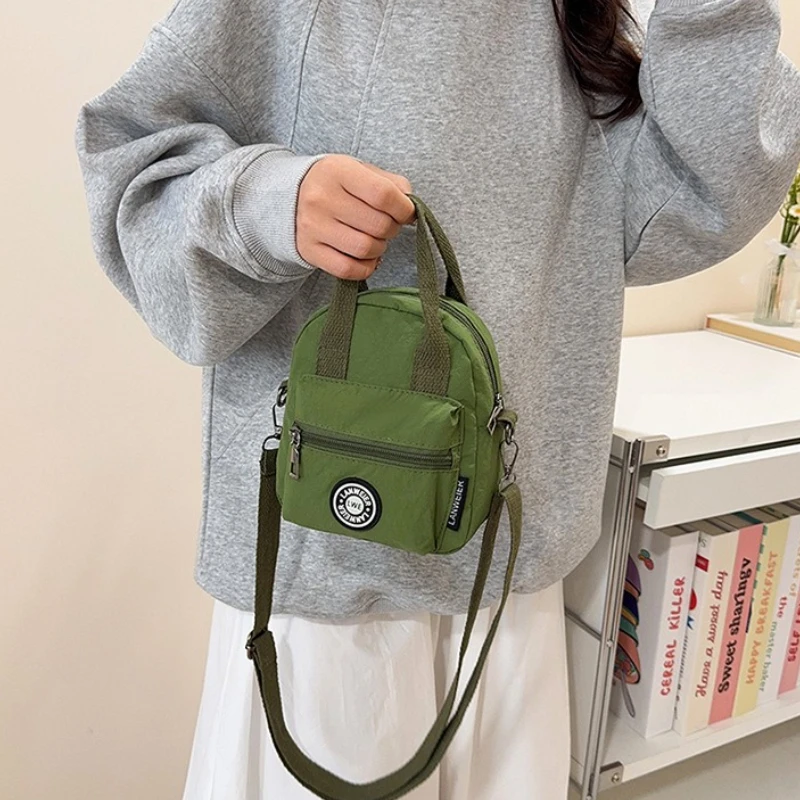 

Осенняя новая водонепроницаемая маленькая сумка, легкая сумка на плечо для женщин, мини-сумка, повседневная сумка через плечо для поездок на работу