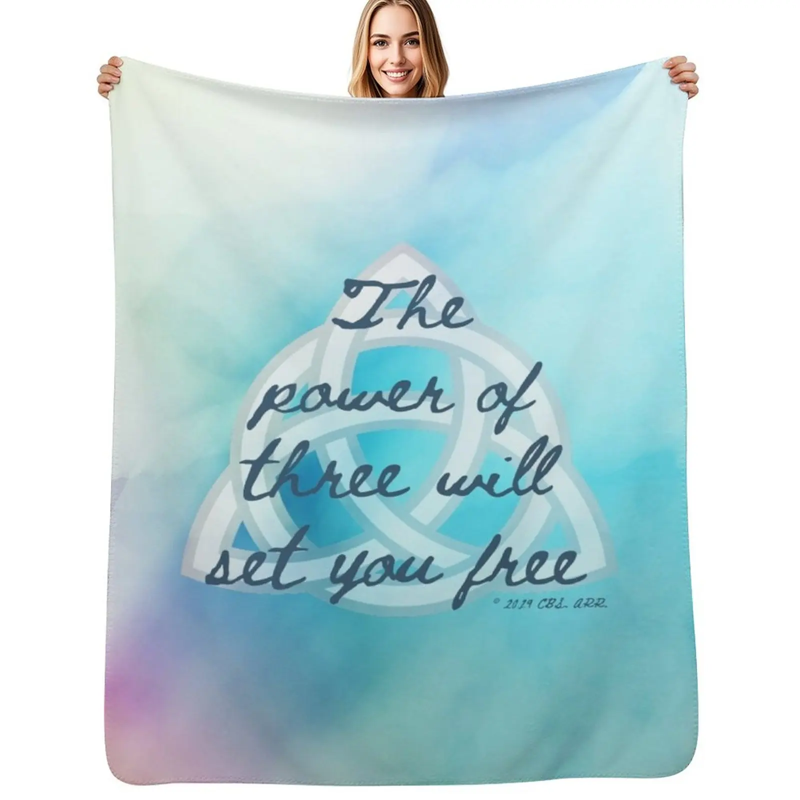 

Charmed - The Power of Three Throw Blanket Sofas Baby Thermal Luxury Throw Blankets