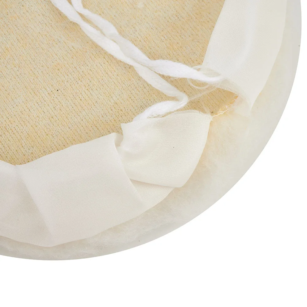 3Pcs 7inch/180 MmCar Lambs Wool Bonnet Buffing Wheel Pad Buffer Polishing Polisher Pad For Electric Polishing Machine