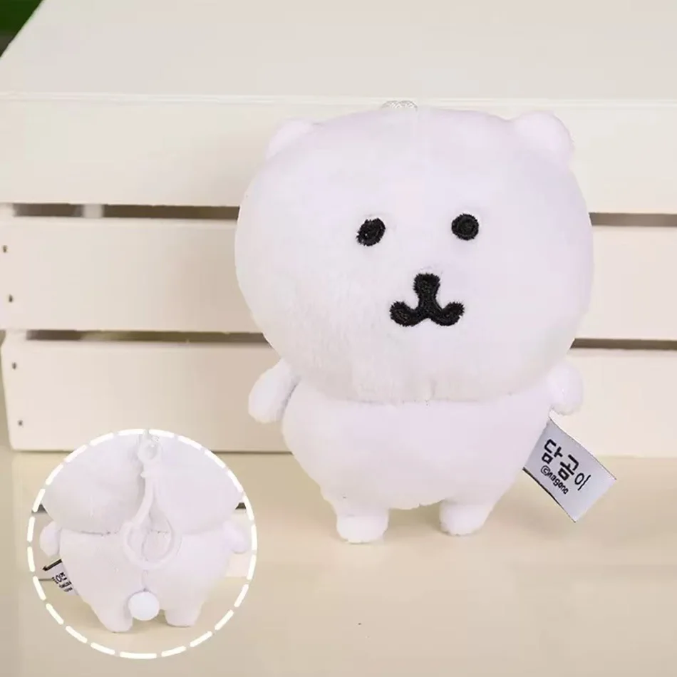 New Hot Self Mocking Bear Simpatico portachiavi in peluche Appeso ornamento Kawaii Cartoon Doll per borse Zaino Chiavi della macchina Regalo divertente
