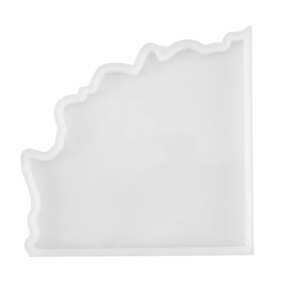 

1Pcs Crystal Resin Mold Silicone Cup Coaster Making Tool DIY Decorative Ornament Craft Reusable Flexible Molds