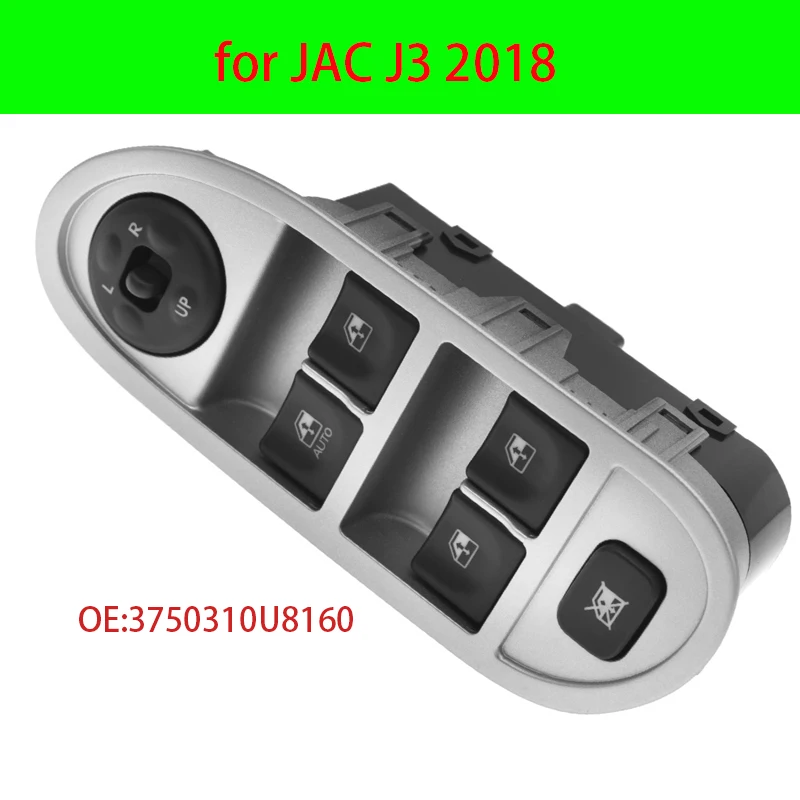 Car Accessories Electric Power Window Control Switch Regulator Button for JAC J3 3750310U8160 3750130U8010XZ