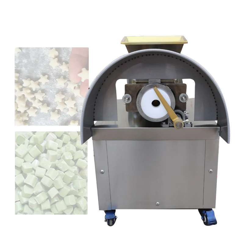 

800W Dough Cutting Machine Dumpling Buns Pulling Dough Extruder Automatic Taro Round Flatbread Stuffing Dough Divider Machine