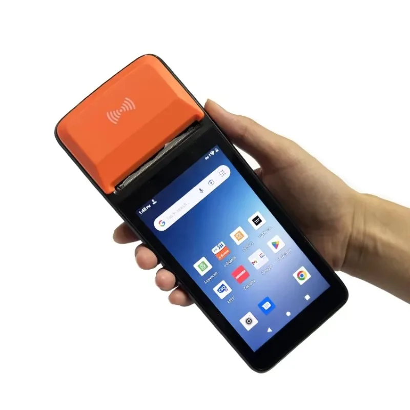 

2025/New model touch screen pos system handheld pos terminal android mobile pos for restaurant Lottery Mobile Parking