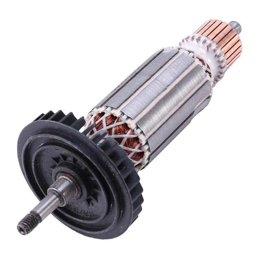 AC220V-240V for Part Number‎ 515611-3 Armature Rotor For FORmakita 9556N B9557HN 9558NB Rotor And Bearing And Carbon Brush