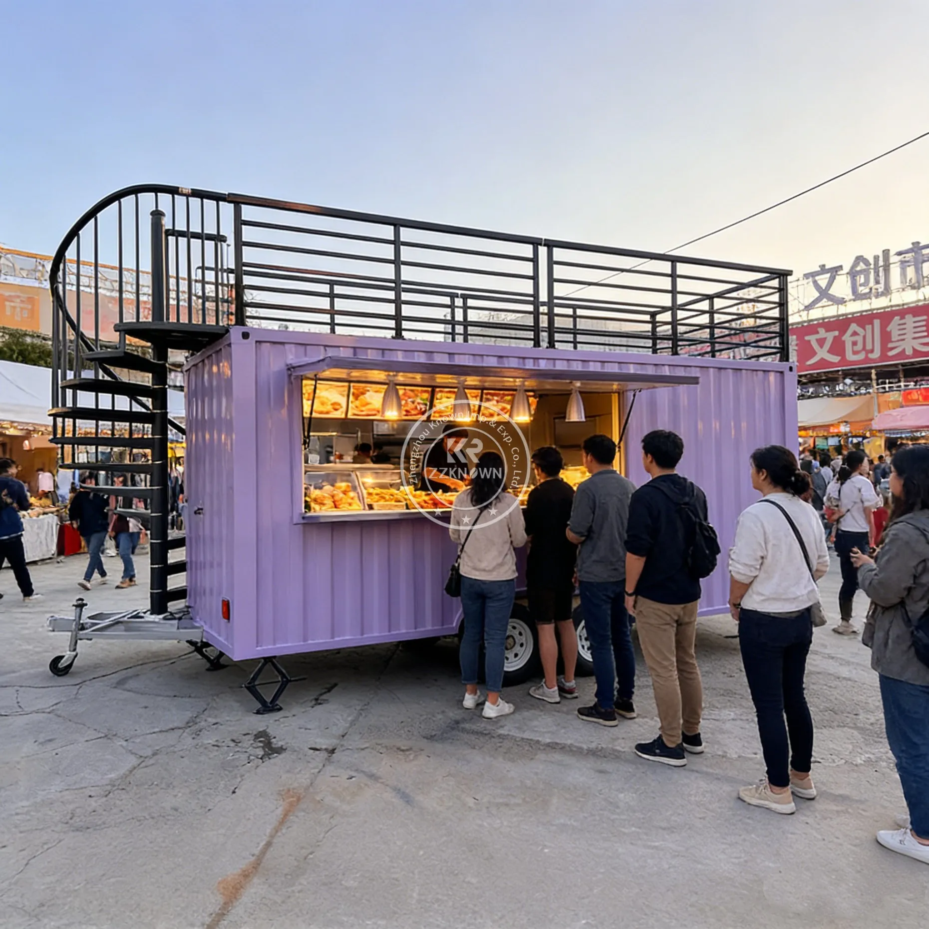 

Shipping Container Bar Fast Food Kiosk Booth Prefab Coffee Container Cafe bar Outdoor Shop Use for Foldable House
