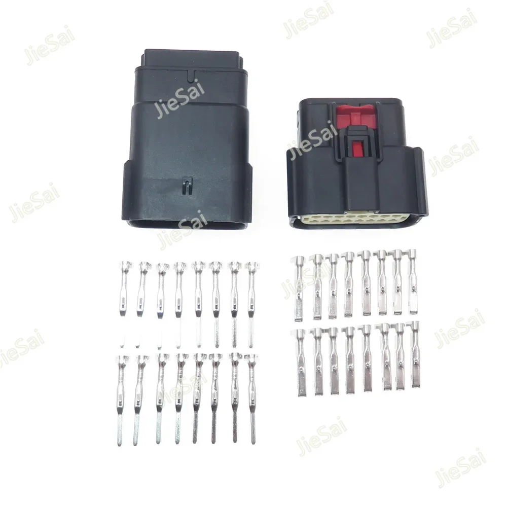 16 Pin 33472-1601 33482-1601 Headlight Socket Automotive Female Connector For Ford Focus Mondeo EDGE Fiesta