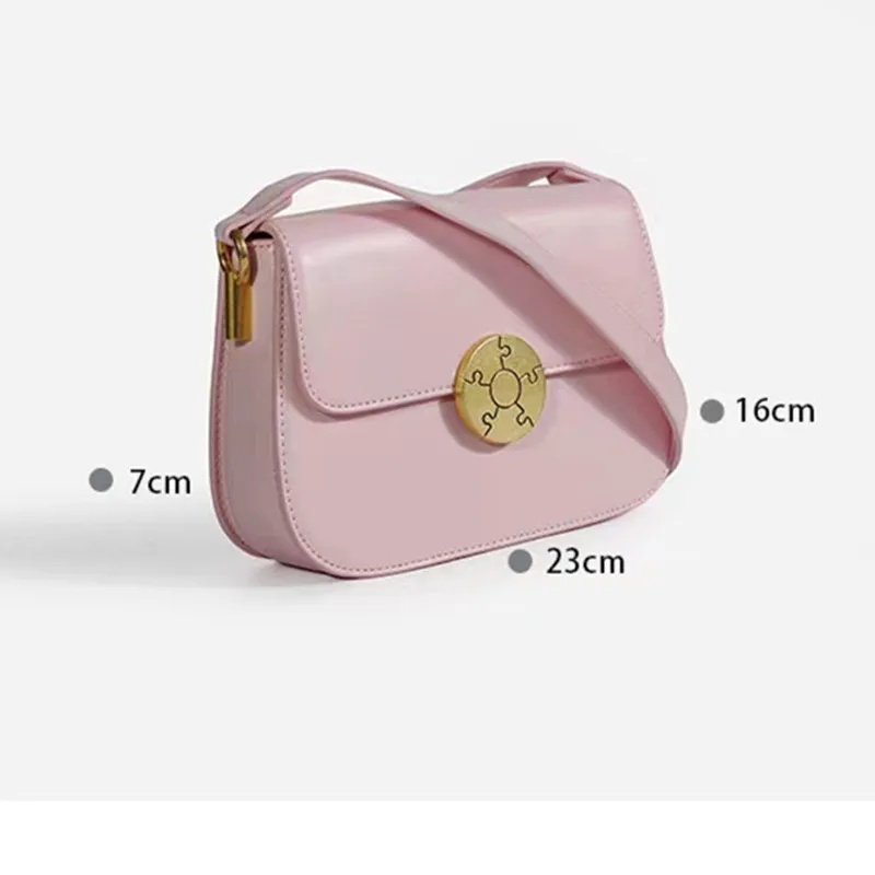 High end 2024 Summer New Versatile Underarm Shoulder Bag Fashion Crossbody Bag Saddle Bag Mobile Phone Bag for Women