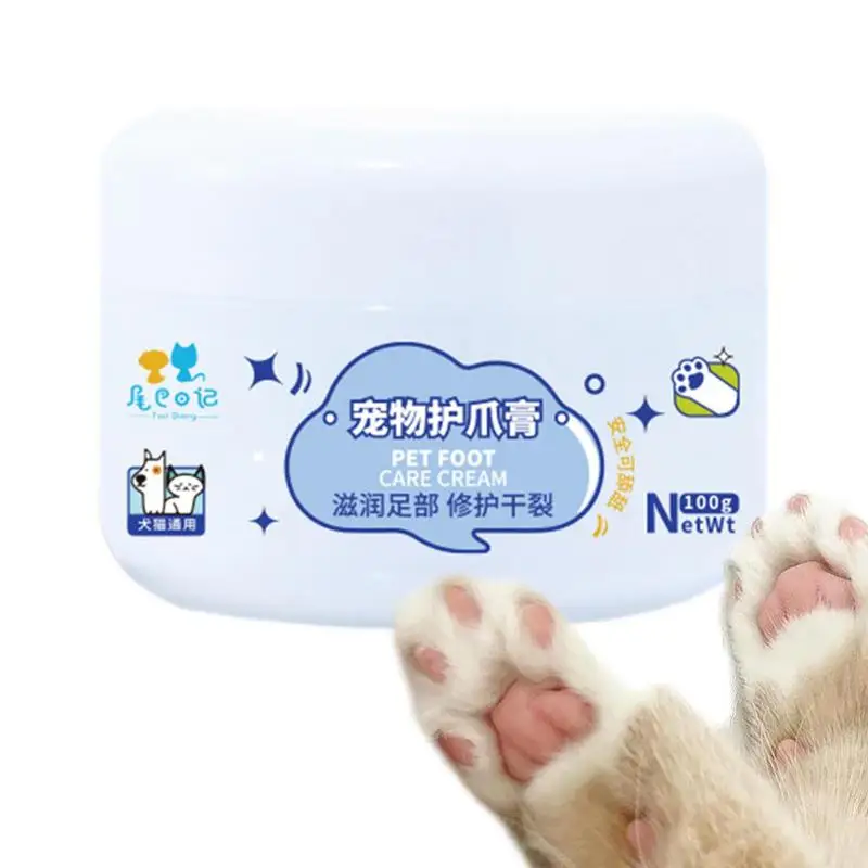 Pet Paw Balm Paw Cream For Dogs Puppy Paw Moisturizer Dog Paws Cracked Care Wax Cats Soother Moisturizer Cat Grooming Supplies