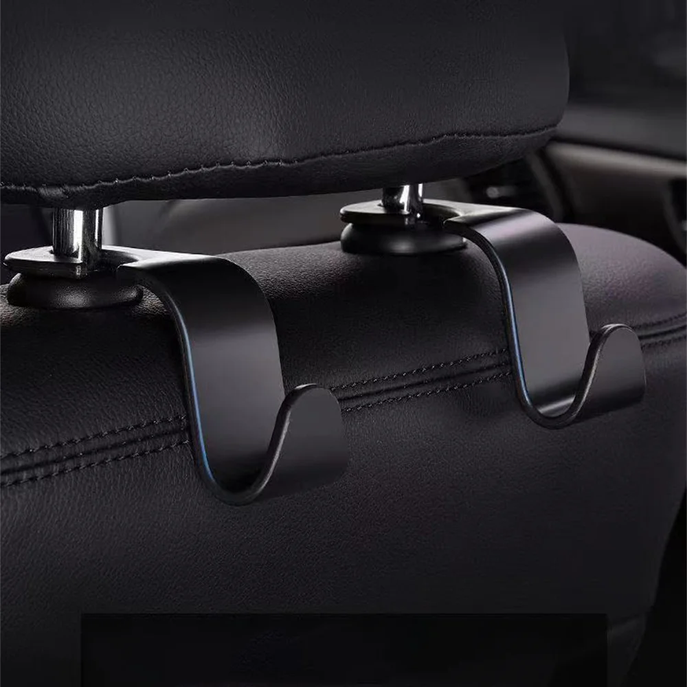 Universal Car Seat Hook Car Hanger Bag Organizer Hook Seat Headrest Holder For Bags Coat Hanging Car Accessories