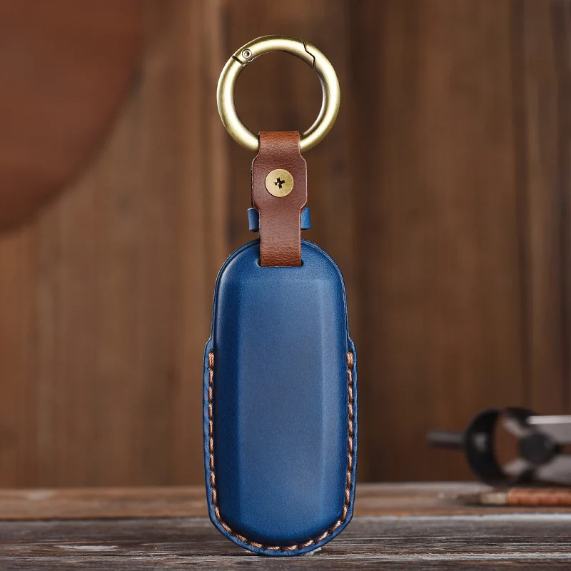 Genuine leather Protector For Mazda 2 3 6 Atenza Axela Demio CX-5 CX5 CX-3 CX3 CX7 CX-7 CX-9 CX9 MX5 2 3 Key Case Cover Fob view 6