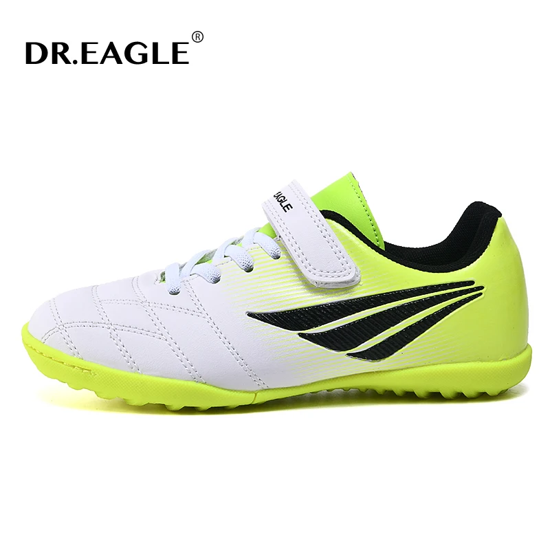 DR.EAGLE Cheap Kids Soccer Shoes Children Soccer Cleats Boys Girls Football Boots Men's Sneakers Zapatos De Futbol Drop Shipping