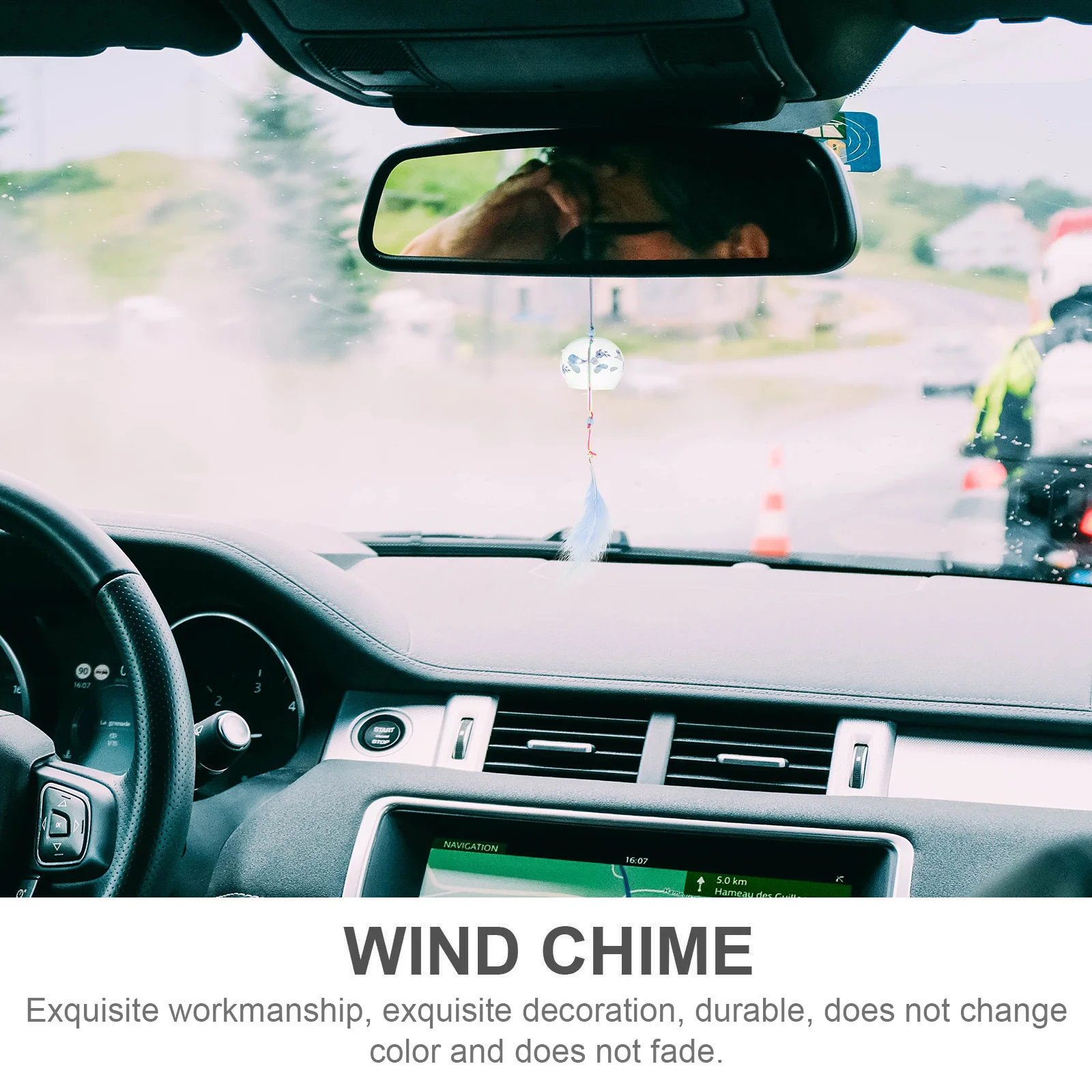 

Decorative Wind Chime Door Windchime Pendant Outdoor Japanese Bell Decorations Room Hanging Chimes for Home Charming