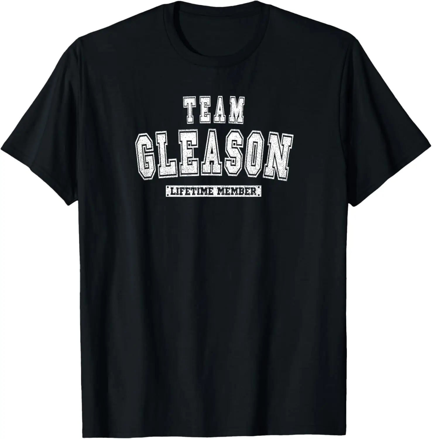 Team GLEASON T-shirt avec nom de famille pour membre à vie