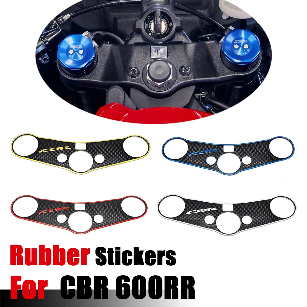

For HONDA CBR 600RR 2007-2017 CBR 600RR F5 Motorcycle Stickers Pad Triple Tree Top Clamp Upper Front End Decals