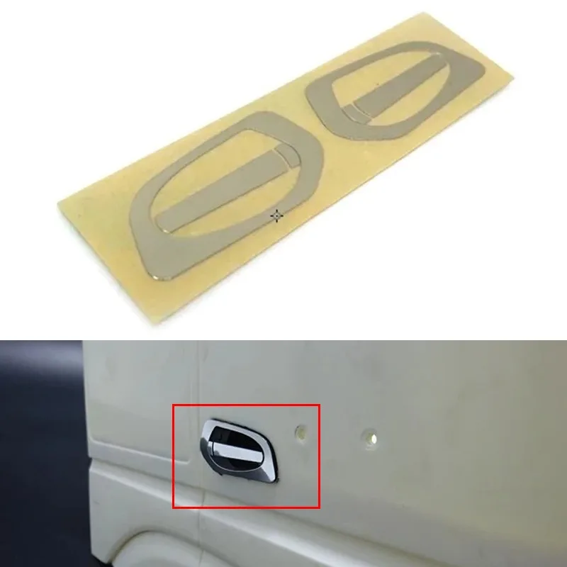 1pcs Simulation Door Handle Whole Post for 1/14 Tamiya RC Truck Benz Actros 3363 1851 Car Diy Parts