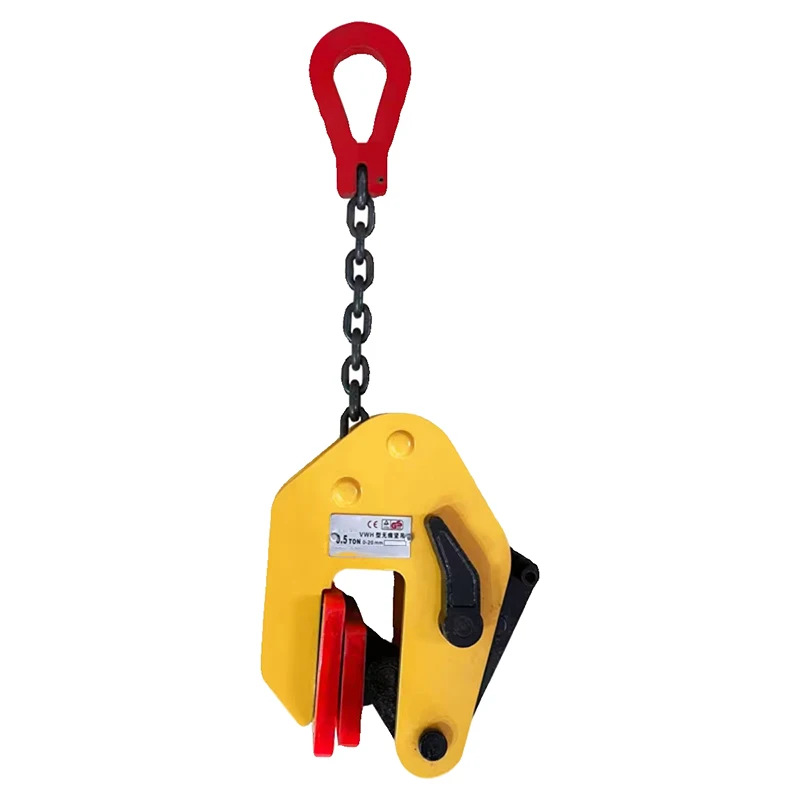 0.5T/1T/2T Vertical Lifting Clamps, Vertical Trackless Lifting Clamps, Seamless Vertical Clamps, Steel Plate Hook Clamp  Liftin