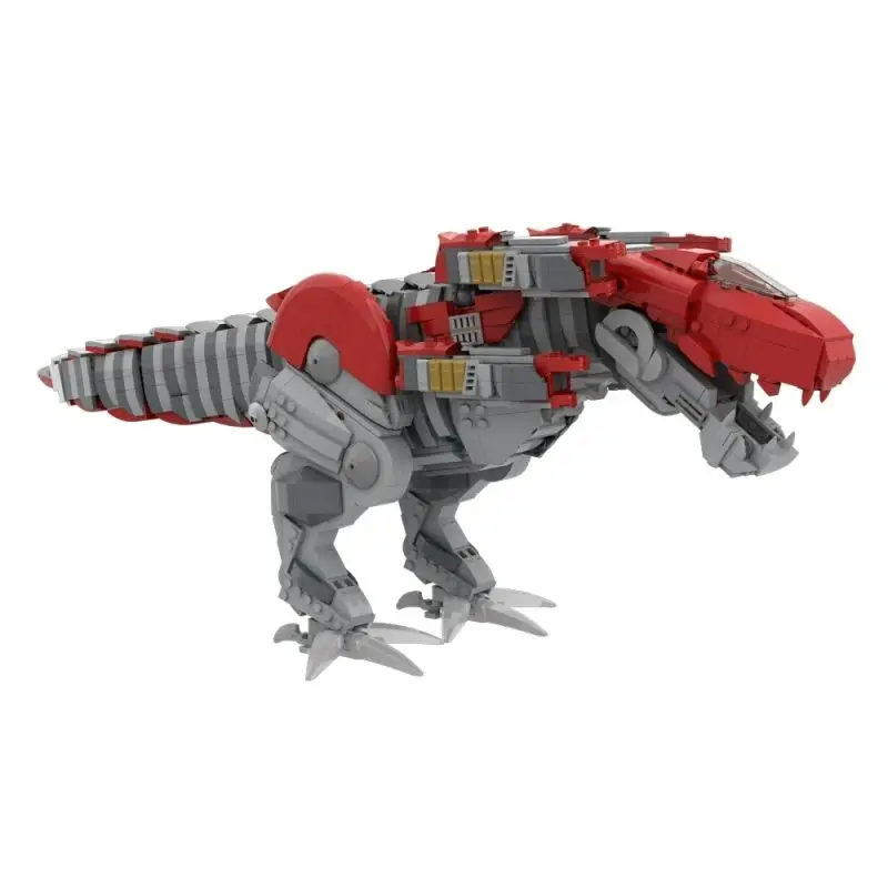 2240 قطعة MOC ديناصور اللبنات الكرتون أنيمي القوى العظمى Tyrannosaurus ريكس عمل أرقام نموذج الطوب لتقوم بها بنفسك لعب الاطفال هدية