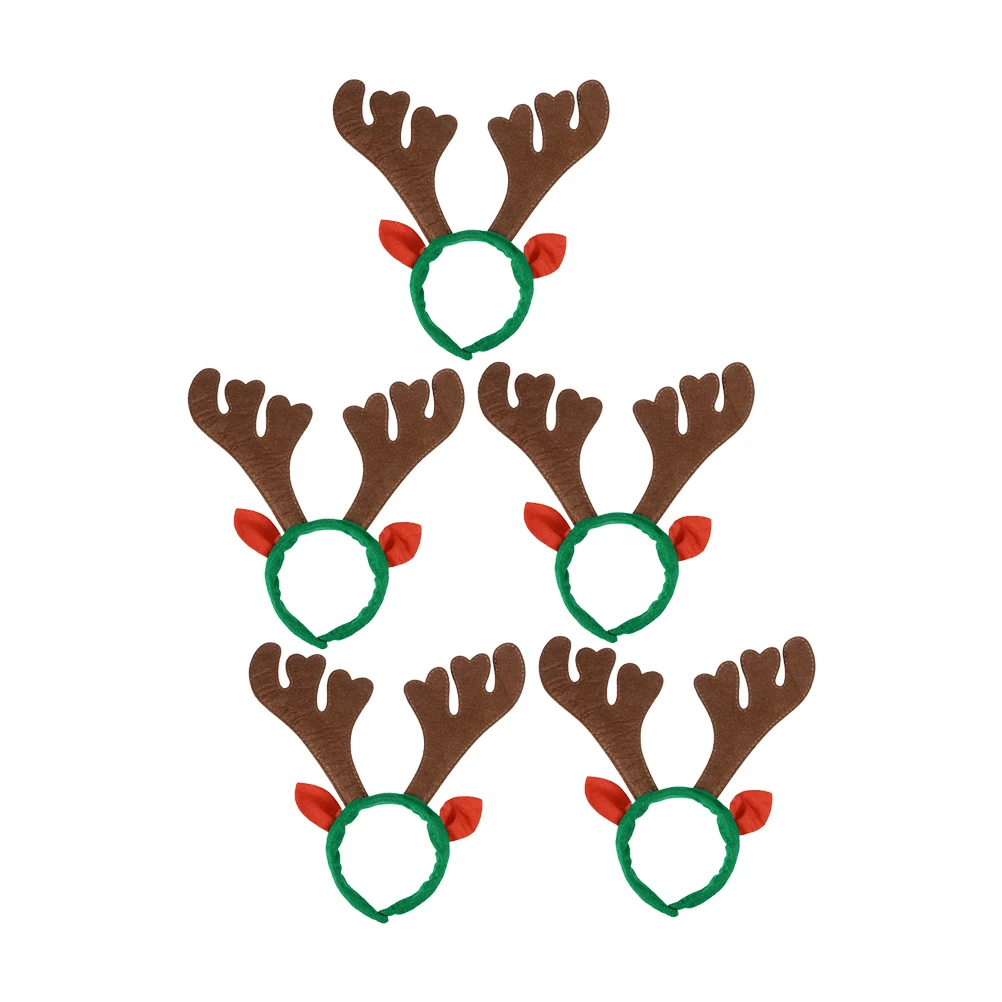 

Antler Shape Headb Creative Headwear Creative Hair Hoops Party Supplies Christmas Gifts Kids Holiday Decorations