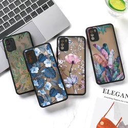 Palm tree Leaves Plant Flower Phone Case For Xiaomi Redmi Note 10 9 8 11 12 Pro Case Poco X3 X5 F5 Pro Mi 12 11 Lite 11T Cover