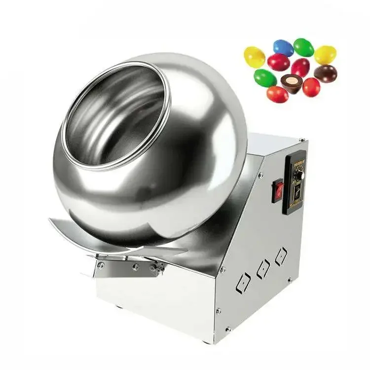 Commercial Electric heating function Chocolate Almond Nut Coating Machine Peanut Sugar Coating Machine