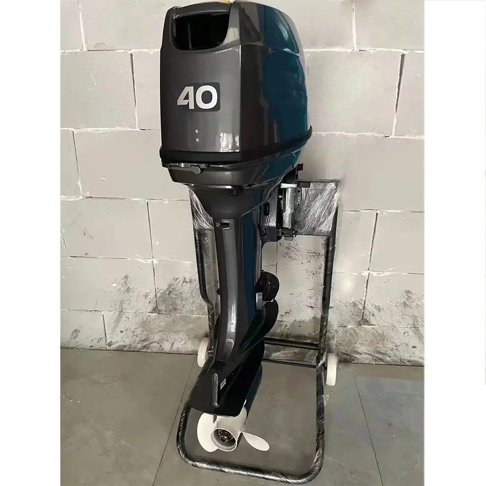 703cc Electric Start 2 cylinder 2 Stroke  40 29.4Kw gasoline marine outboard engine