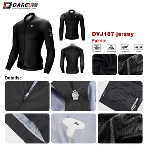 Darevie-Jersey of Men's Long Sleeve Cycling, Breathable Clothing, Anti-UV Shirt, MTB, Road, Summer, 2022 6 Main Sales Men's Oversized T -Shirt - №3