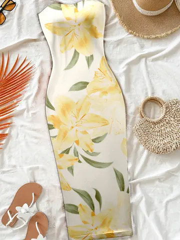 8 best sales महिलाओं की मिडी ड्रेस - №8