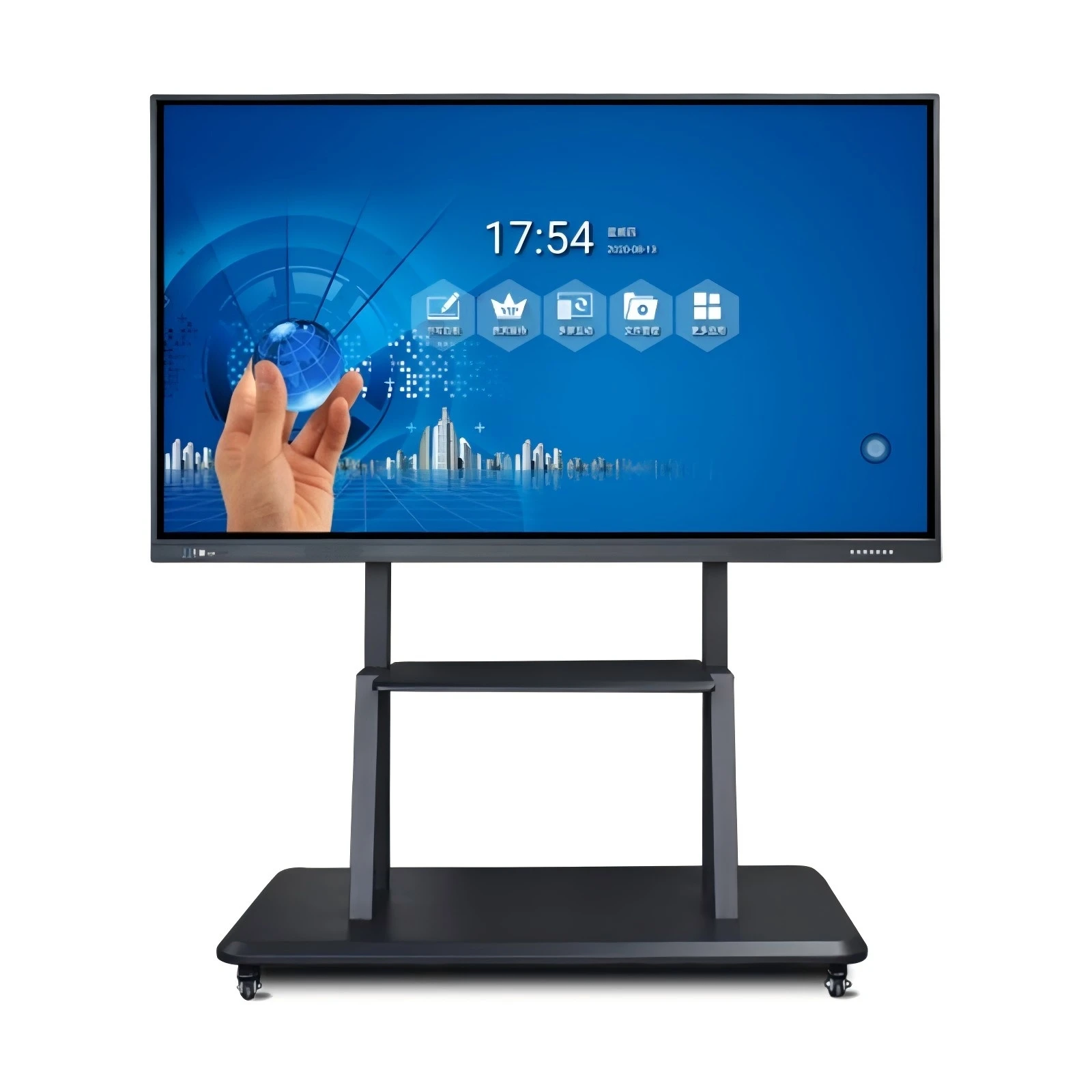 TENFLY Android System Digital Whiteboard Smart Board Interactive Tablet 55 Inch Interactive Conference Meeting PC