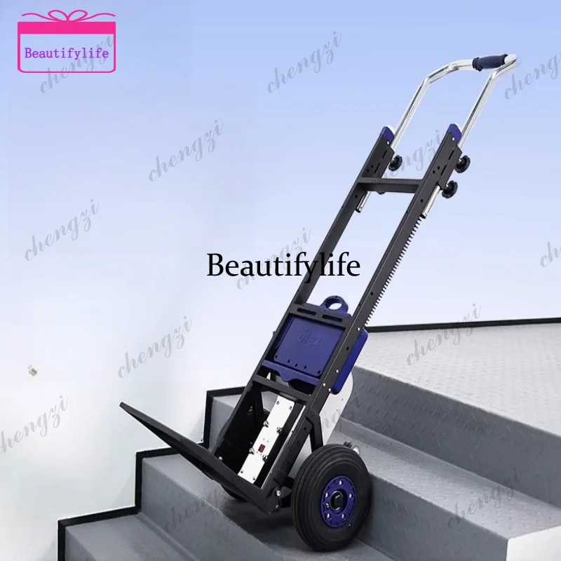 

A55 Electric Stair Climbing Carts Loading and Unloading Vehicle Home Appliance Climbing Carts Fully Automatic Business Vervoer
