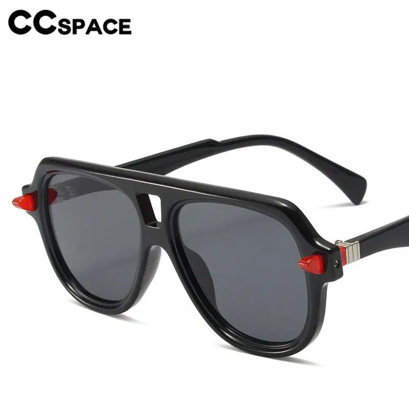 56641 Brand Design Personalized Sun Glasses Men Women Retro Double Girder Large Size Pilot Goggles Outdoors Sunglasses