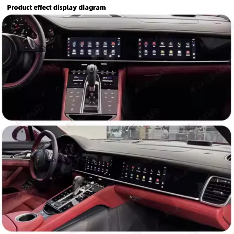 Multimedia video player for Porsche Panamera 10.9 