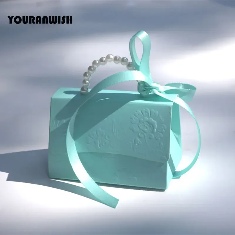RMTPT 10pcs/lot Portable Party Wedding Favor Candy Boxes Baby Shower Gift Boxes wedding party favor box Candy gift boxes