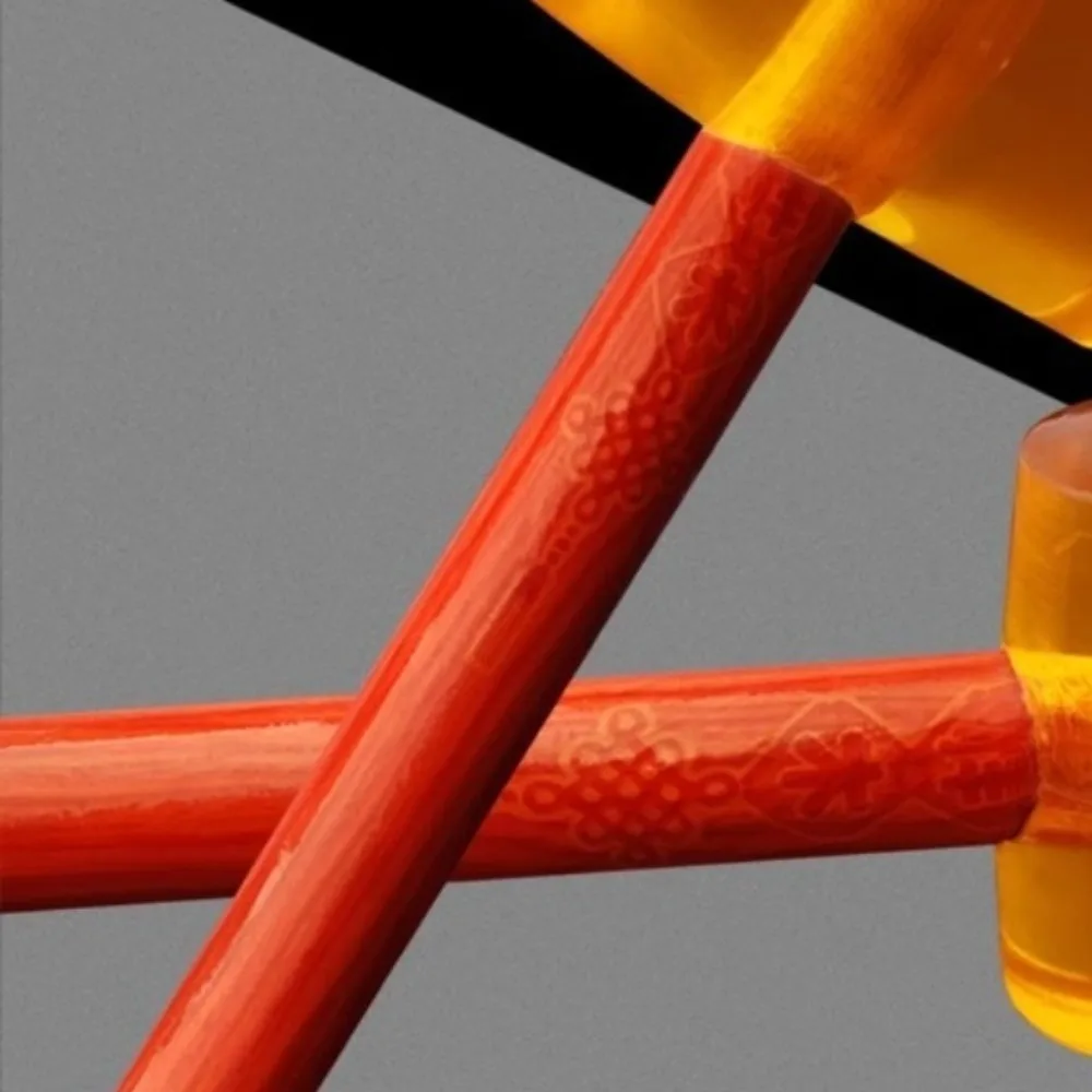 Martillo de goma profesional para instalación de azulejos de carpintero, mango de fibra de vidrio, herramienta duradera