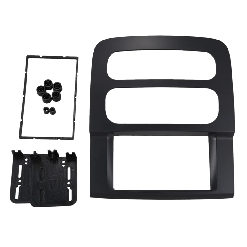 2 Din Radio Fascia for Dodge Ram 1500 2500 3500 Stereo Panel Dash Mount Installation Trim Kit Frame