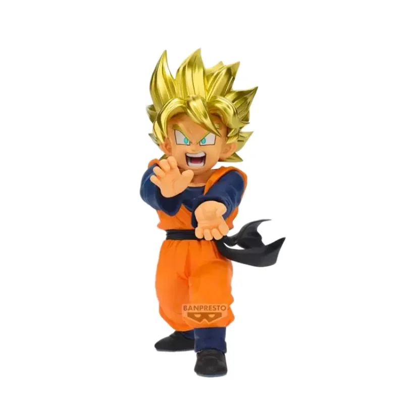 In Stock Bandai Banpresto Official Dragon Ball Z Super Saiyan Gohan Goten Anime Action Figures Model Toys desktop Ornament Gifts - view 3