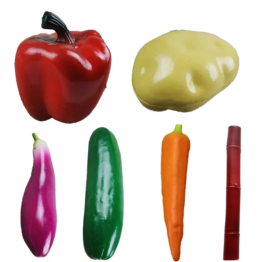 Multiple Style Mini Simulation Artificial Vegetable Pepper  Toy Home Decoration