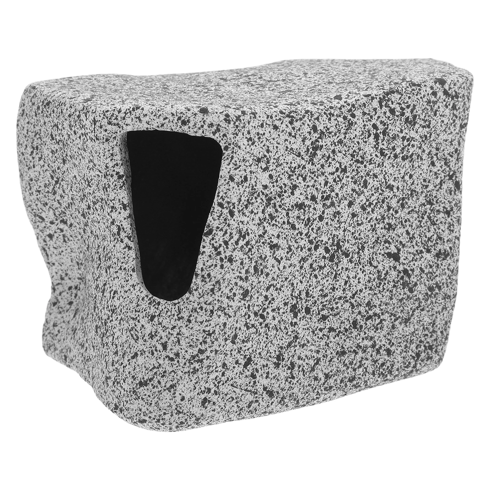 Aquarium Rock Decorations Purple Sand Stackable Fish Tank Shelter Reptile Cave Decor Shrimp Hiding Spot Betta Fish