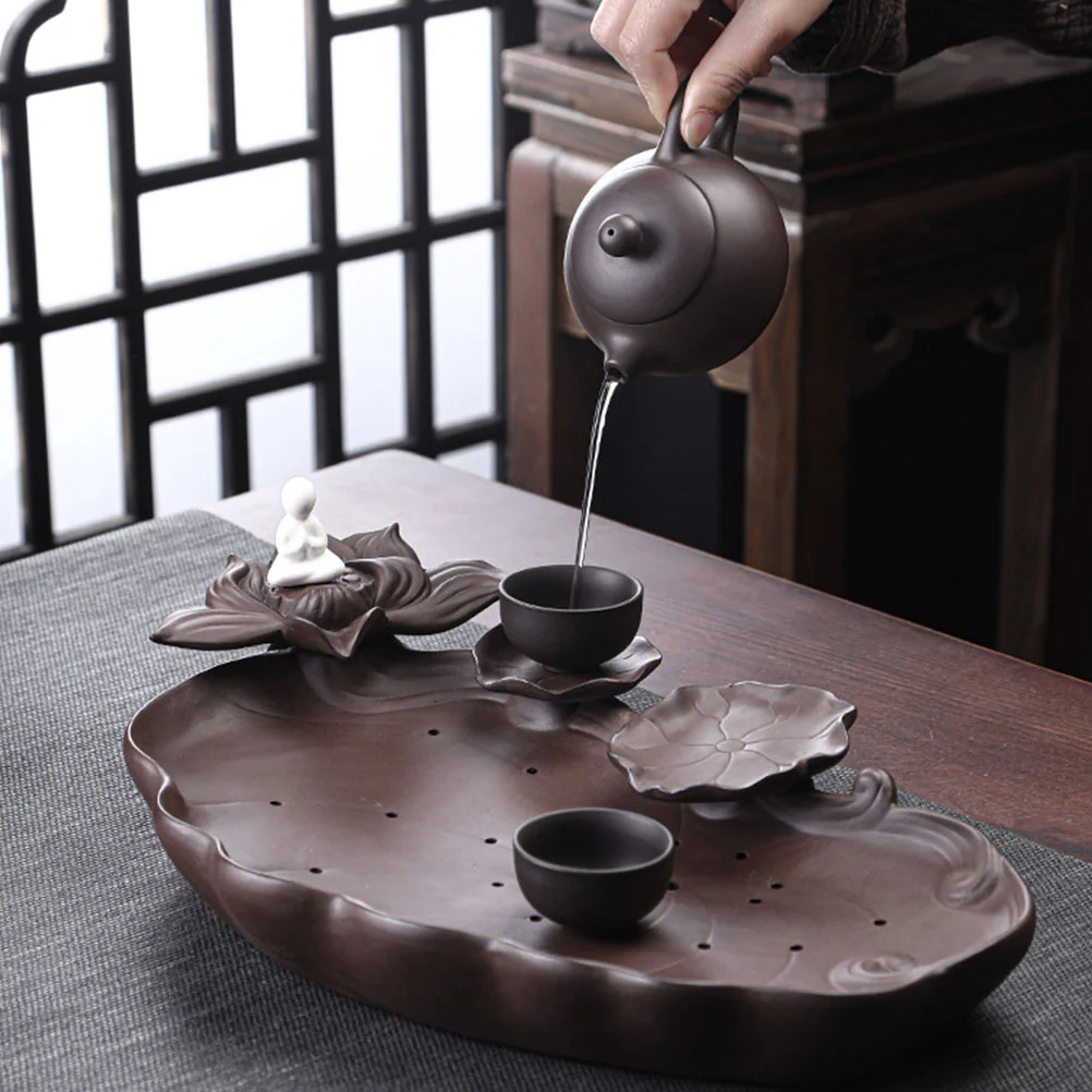 Travel Kettle Water Storage Tray Creative Tea Plate Soap Box Ceramic Coffee Serving