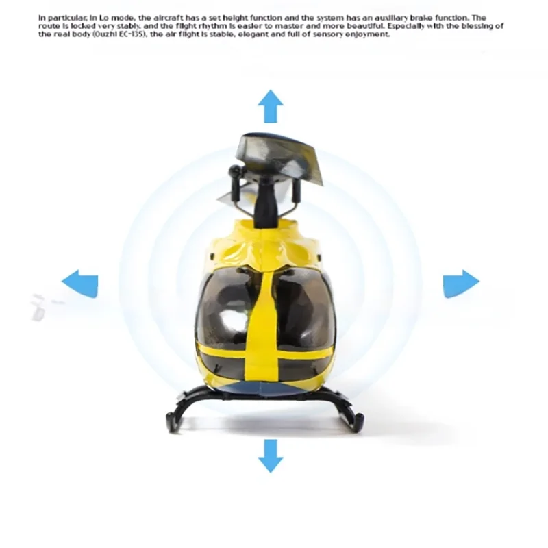 新型Esky 150ec RC飛行機 1:68 4チャンネル 6軸ミニRCヘリコプター 2.4G RC EC135飛行機モデル 高度維持 Lo Hiモード ギフト