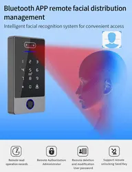 TTLOCK Fingerprint & Facial Attendance Machine Password RFID Card Multiple Mobile Phone App Open Biometric Door Lock Time Record