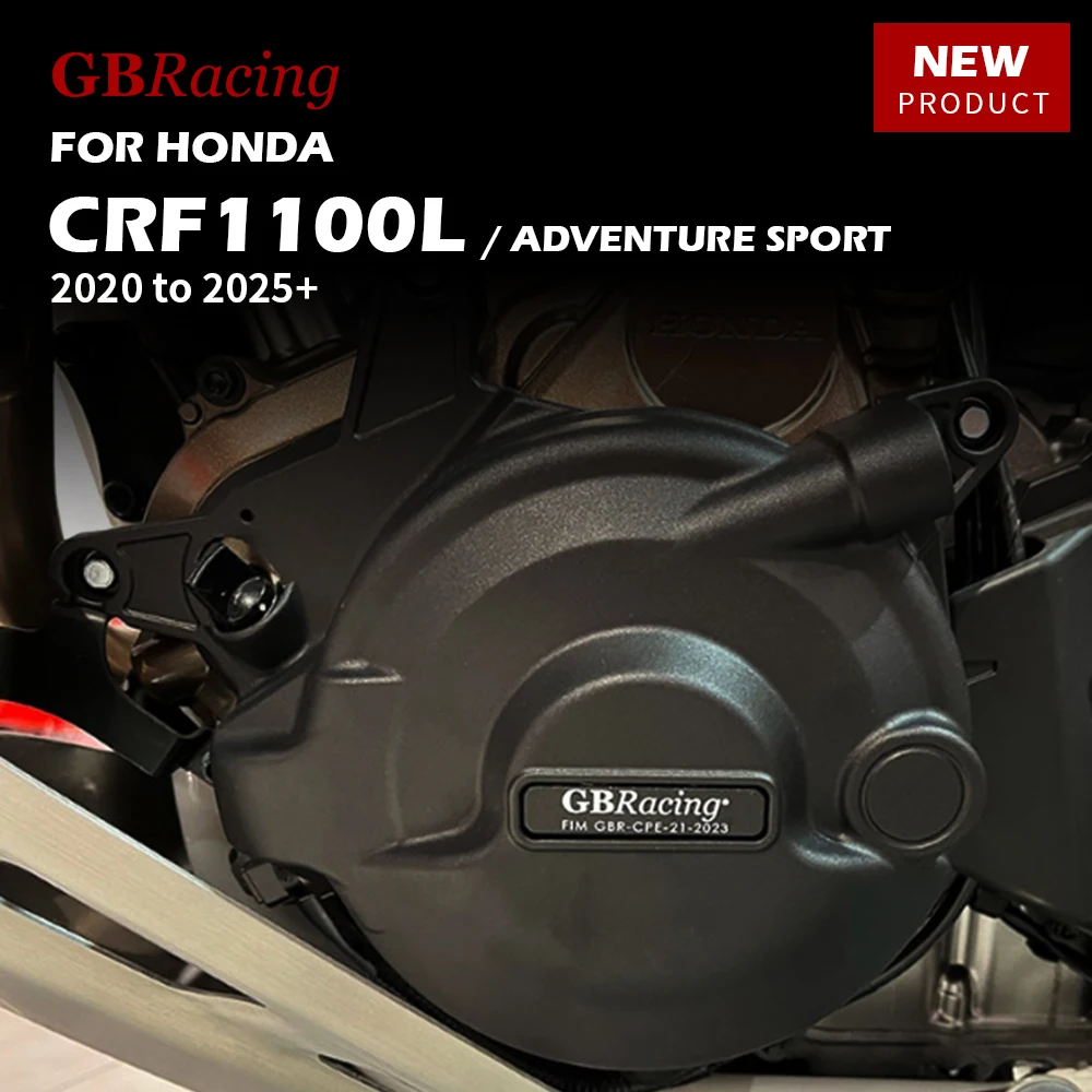 

GBRacing CRF1100L ADVENTURE SPORT 2020 to 2025 Motorcycle Engine Protect Cover For HONDA Clutch Pulse Protection Cover Parts