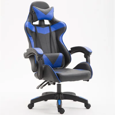 Racing Gaming Chairs PU Leather Swivel Reclining Ergonomic PC Gamer Computer Game Chair