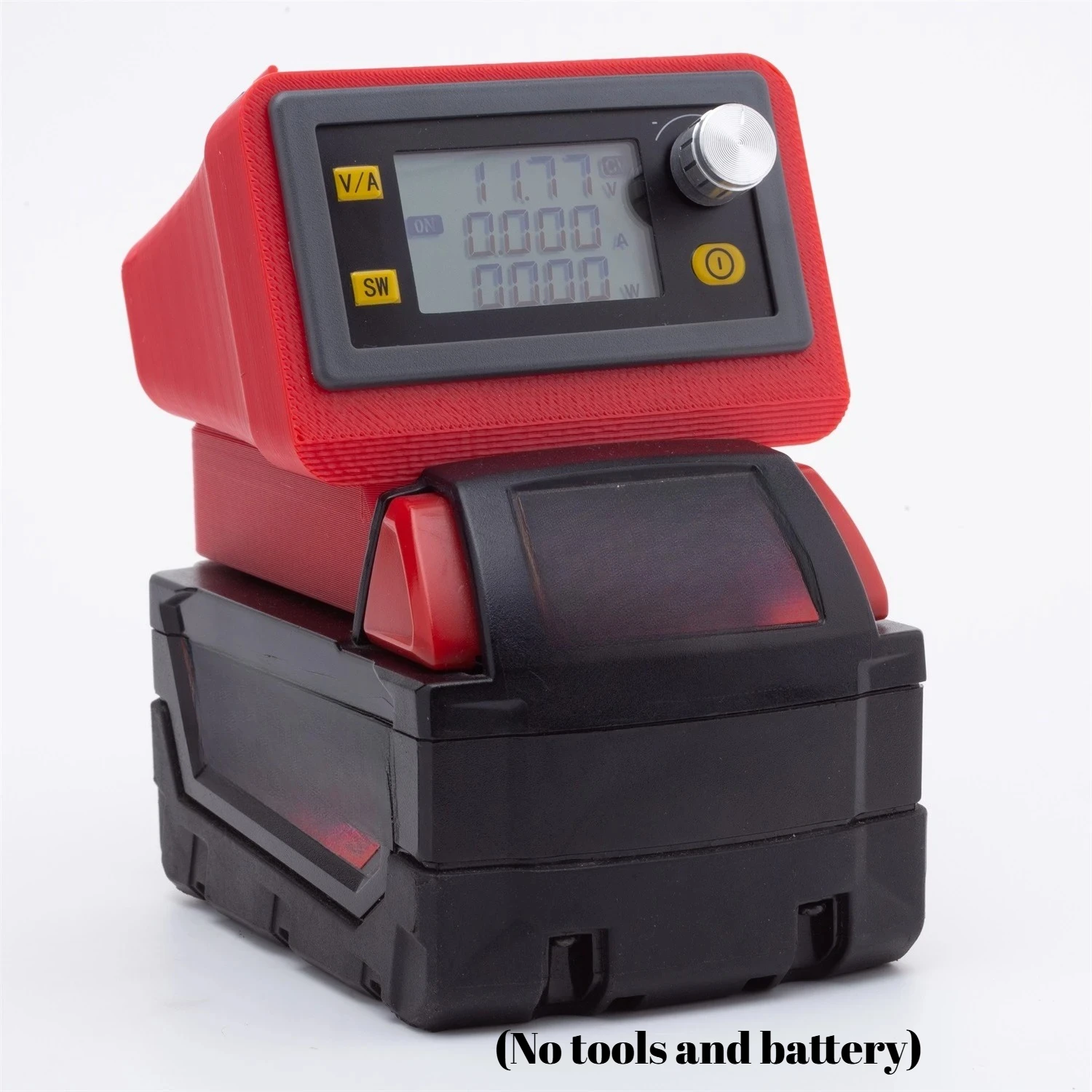 

Портативный регулируемый преобразователь напряжения CNC (Buck-Boost) для аккумуляторов Milwaukee 18В, с функцией переключения и регулировки мощности