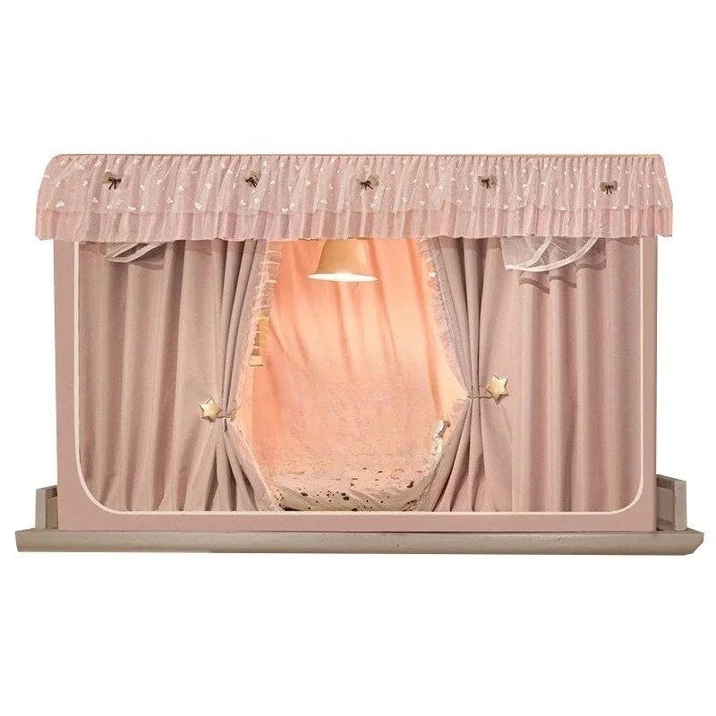 yesInstallation-free dormitory Strong blackout bed curtain Mosquito net All-inclusive single dormitory Upper and lower bunk
