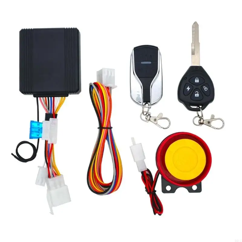 

Remote Engine Arming Disarming Motorcycle Anti-Theft Alarm System Waterproof Universal Motorbike Security System