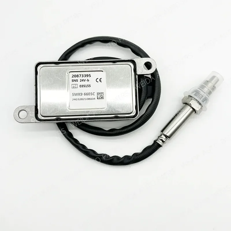 for NOX Sensor 20873395 5WK96605C 5WK9 6605C Nitrogen Oxide Probe Replacement for Compatible Vehicles High Precision Auto